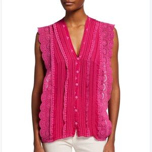 Johnny Was “Priscilla” Sleeveless Top